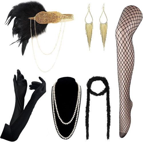 1920s flapper accessoires set - accessoires,