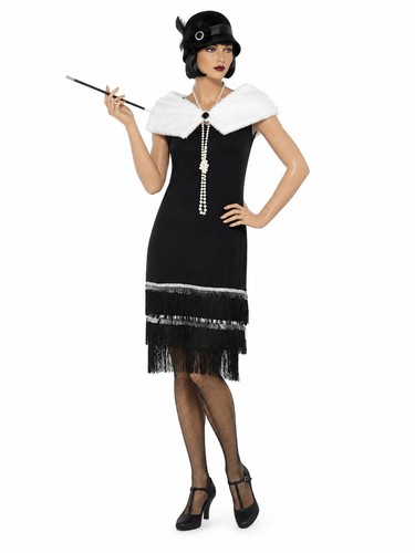 Smiffys flapper kostüm damen - kostüm,