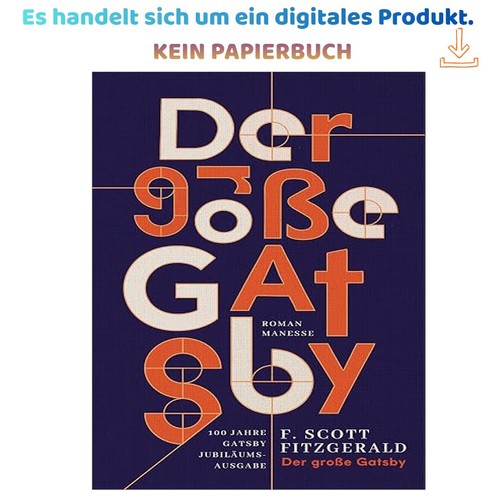 Der große gatsby roman - große,