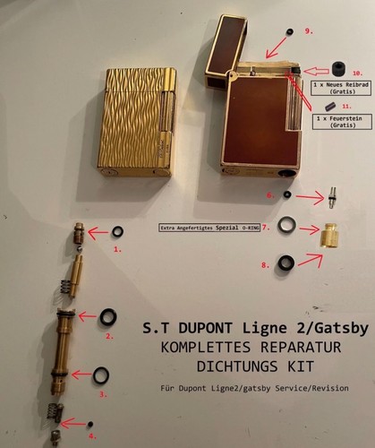 Dupont feuerzeug ligne - feuerzeug,