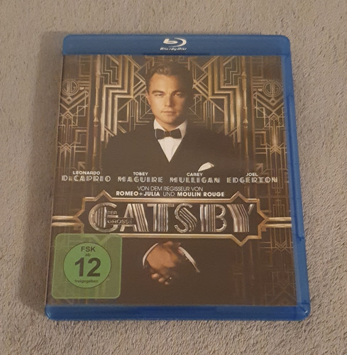 Der große gatsby - gatsby, blu-ray